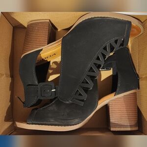 Soda Black Women's Cutout Ankle Boots